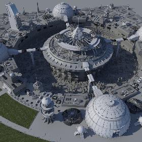 Block Science Fiction City(III)